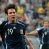 Gol Pertama Lionel Messi untuk Timnas Argentina