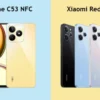 Perbandingan realme C53 NFC dan Redmi 12